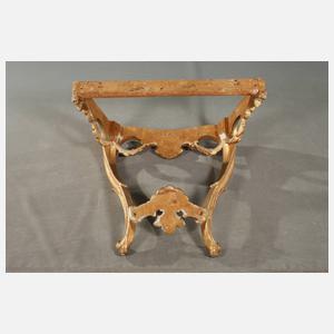 Konsole mit Marmorplatte