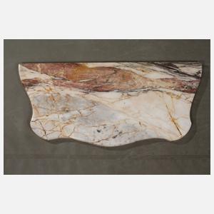 Konsole mit Marmorplatte