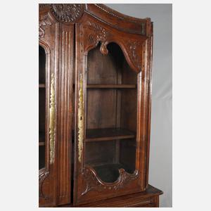 Aufsatzvitrine Spätbarock