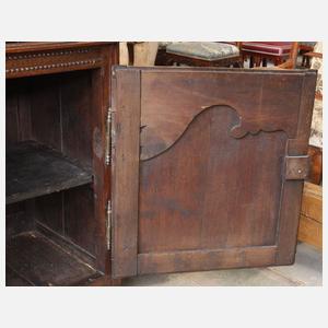 Aufsatzvitrine Spätbarock