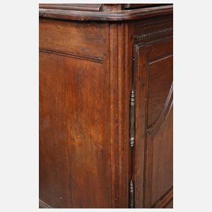 Aufsatzvitrine Spätbarock