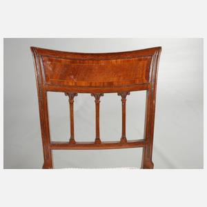 Vier klassizistische Stühle