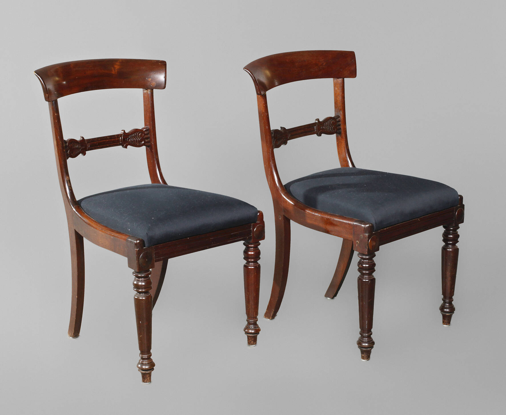 Paar Stühle Spätempire