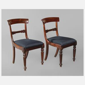 Paar Stühle Spätempire