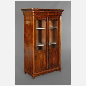 Büchervitrine Spätbiedermeier
