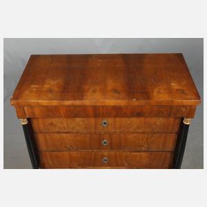 Säulenkommode Biedermeier