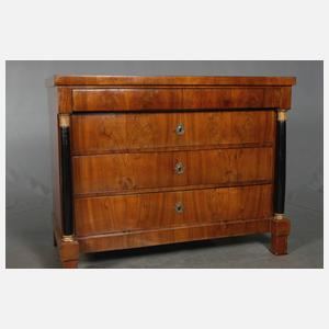 Säulenkommode Biedermeier