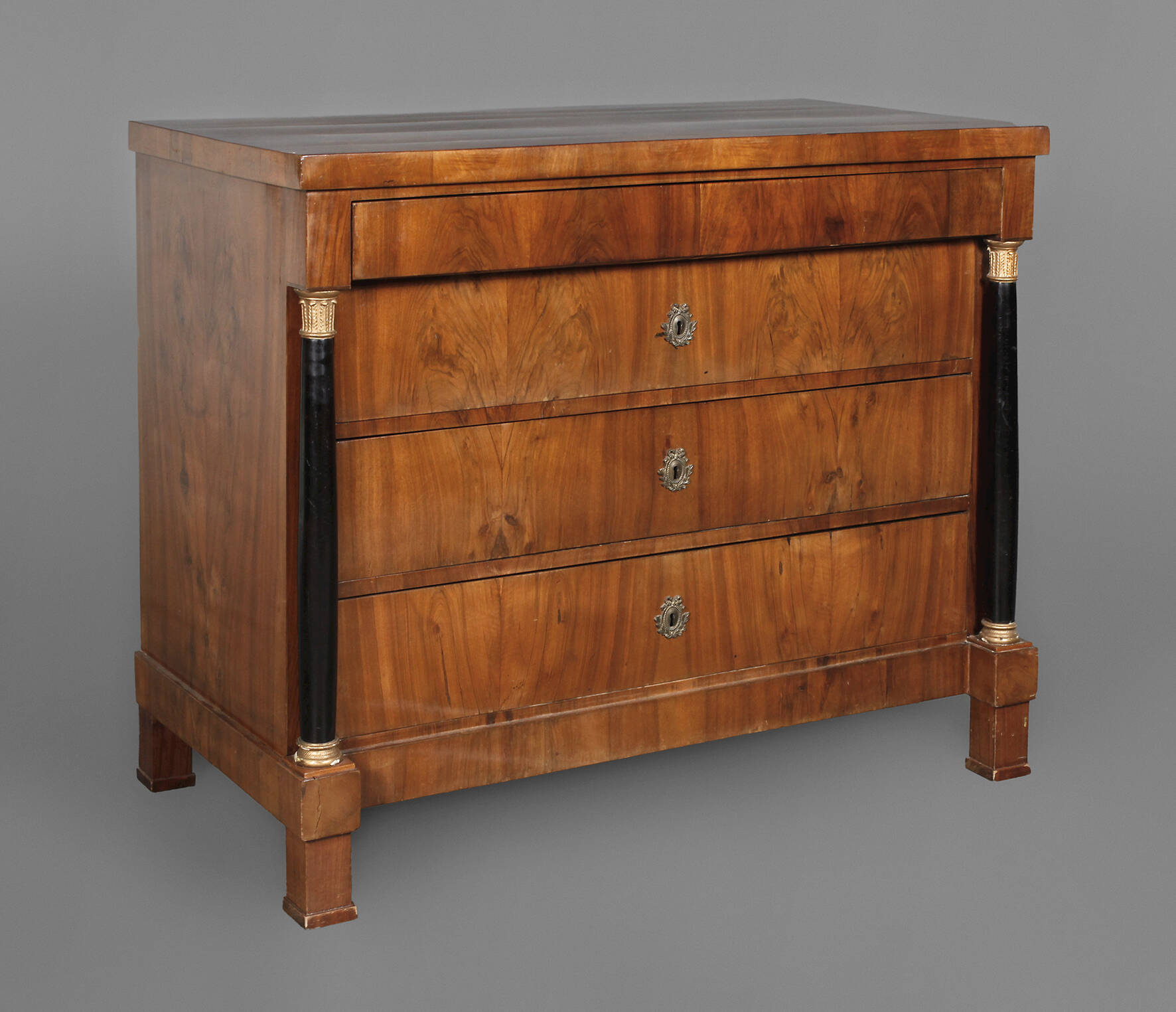 Säulenkommode Biedermeier