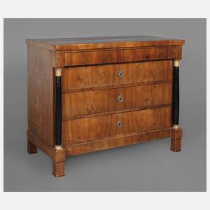 Säulenkommode Biedermeier