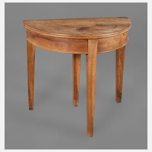 Kleiner Demi Lune-Tisch