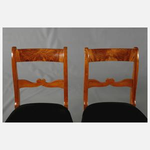Vier Stühle Biedermeier
