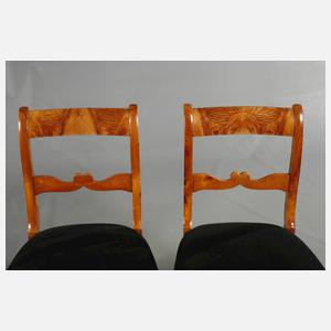 Vier Stühle Biedermeier