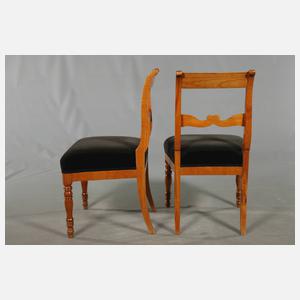 Vier Stühle Biedermeier
