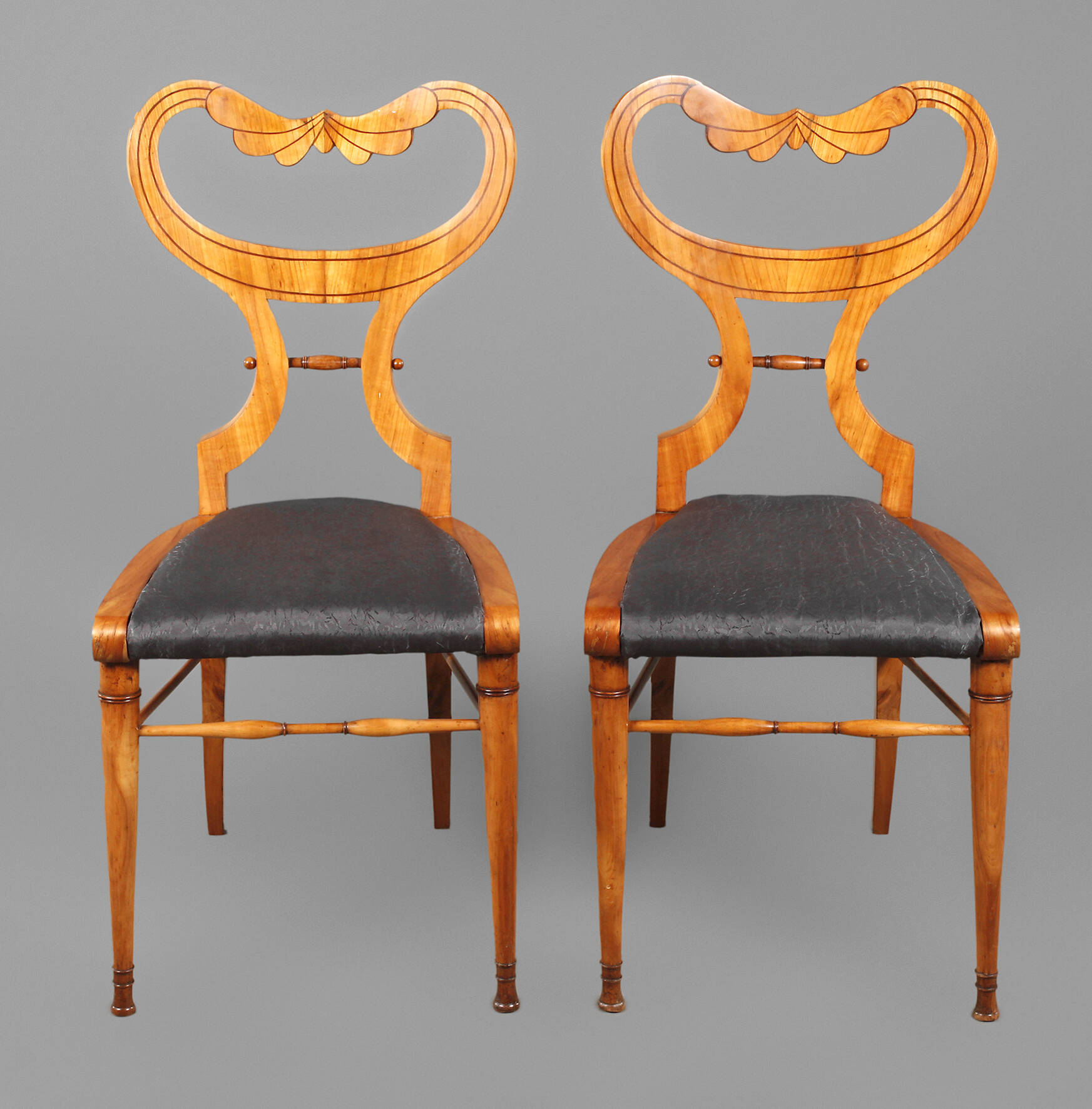 Paar Biedermeierstühle