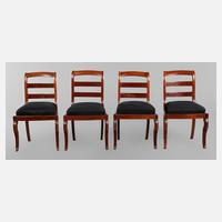 Vier Stühle Biedermeier111