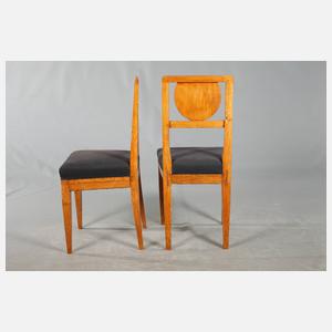 Paar Stühle Biedermeier