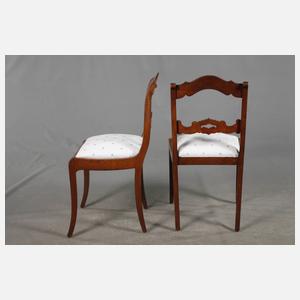 Sechs Stühle Spätbiedermeier