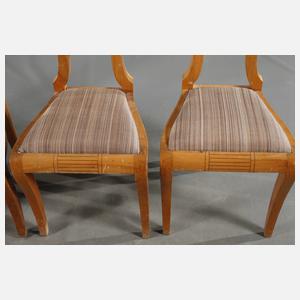 Vier Biedermeierstühle