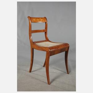 Vier Biedermeierstühle