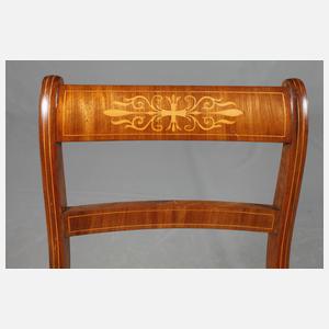 Vier Biedermeierstühle