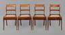 Vier Biedermeierstühle