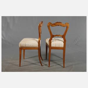 Vier Biedermeierstühle