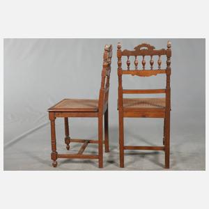 Sechs Stühle Historismus