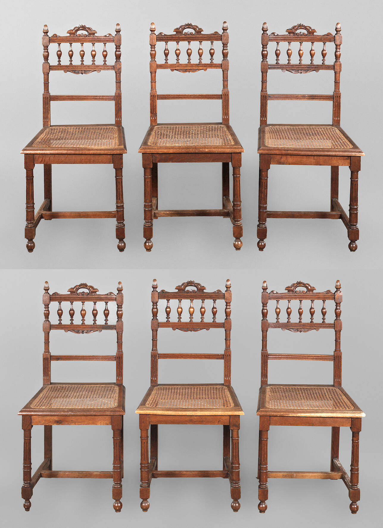 Sechs Stühle Historismus