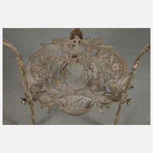 Blumenetagere Eisenguss