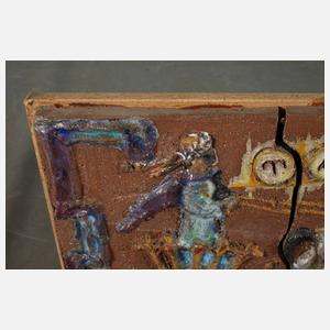 Wandrelief Terrakotta