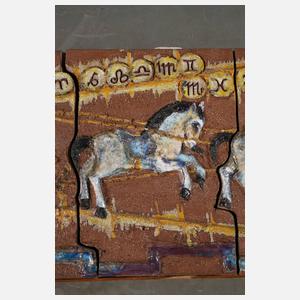 Wandrelief Terrakotta