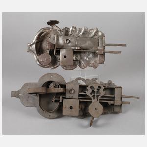 Zwei barocke Türschlösser