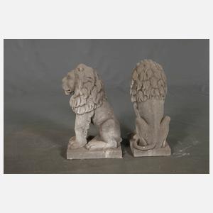 Paar Gartenskulpturen