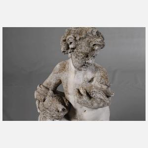 Gartenskulptur im Barockstil