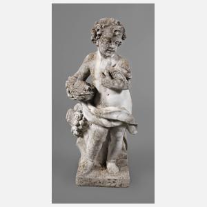 Gartenskulptur im Barockstil