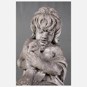 Gartenskulptur im Barockstil