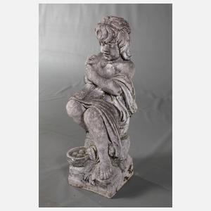 Gartenskulptur im Barockstil