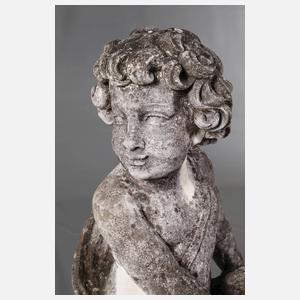 Gartenskulptur im Barockstil