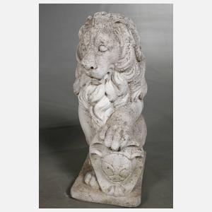 Paar Gartenskulpturen