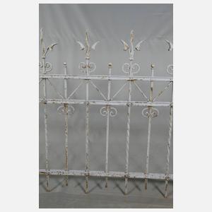 Schmiedeeiserner Gartenzaun 20 m