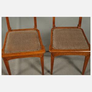 Vier Stühle Richard Riemerschmid