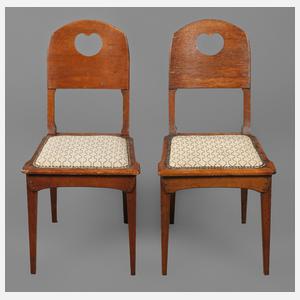 Zwei Stühle Richard Riemerschmid