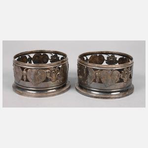 Paar Weinflaschenhalter