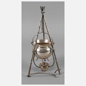 Christopher Dresser Kessel mit Brenner