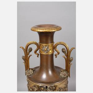 Frankreich große Bodenvase