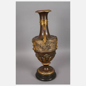 Frankreich große Bodenvase