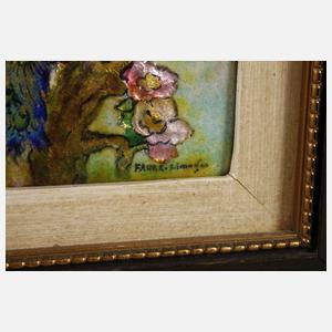 Camille Fauré Limoges Bildplatte