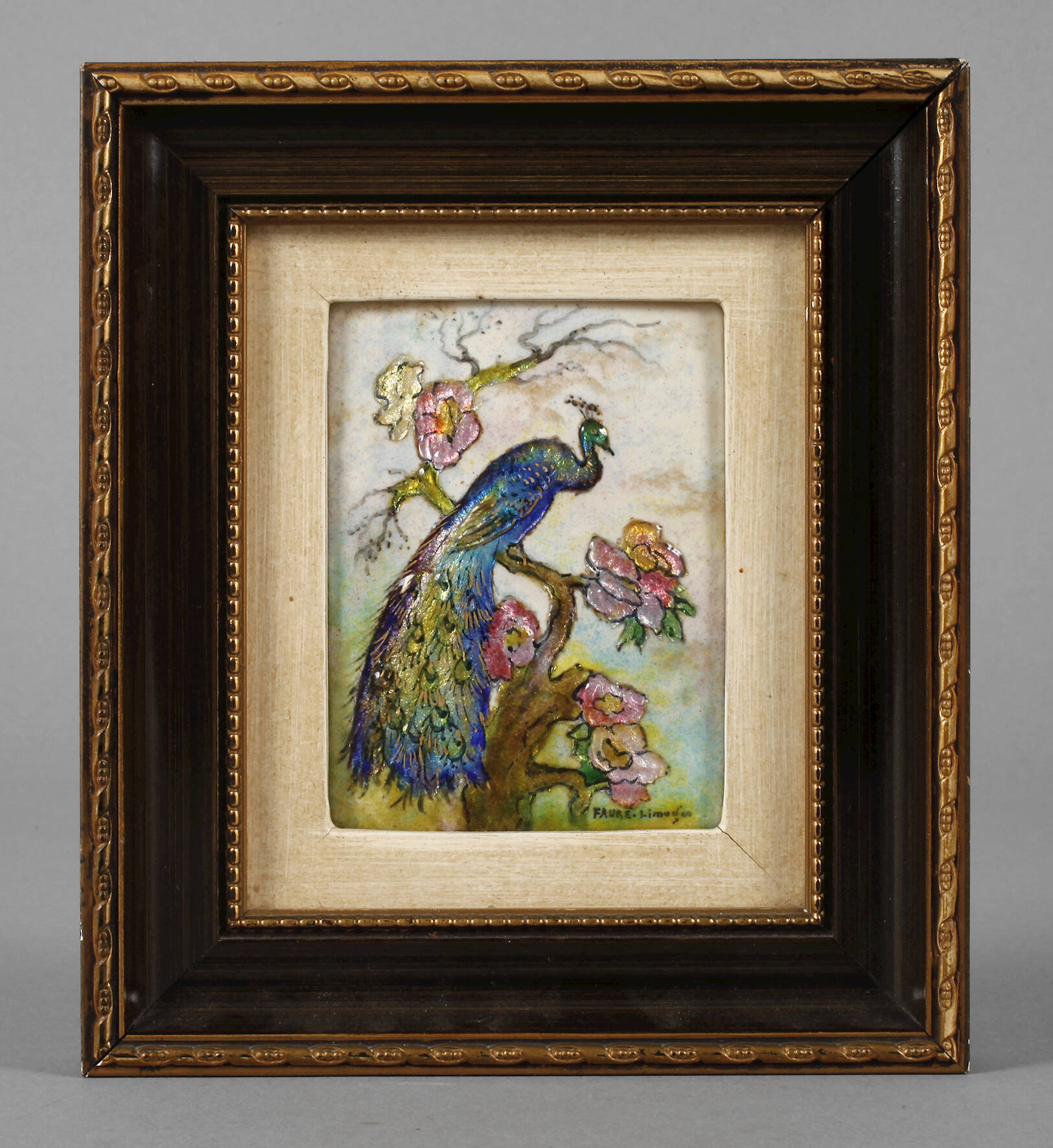 Camille Fauré Limoges Bildplatte