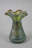 Lötz Wwe. Vase mit Silberauflage