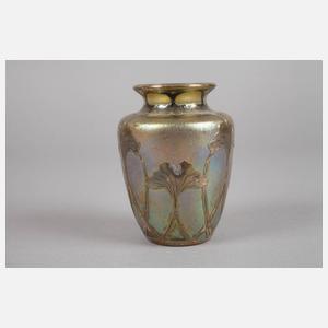 Vase mit Silberoverlay